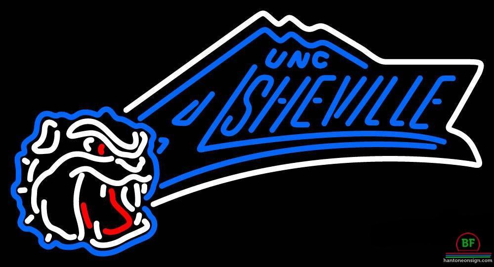 UNC Asheville Bulldogs Neon Sign NCAA Teams Neon Light