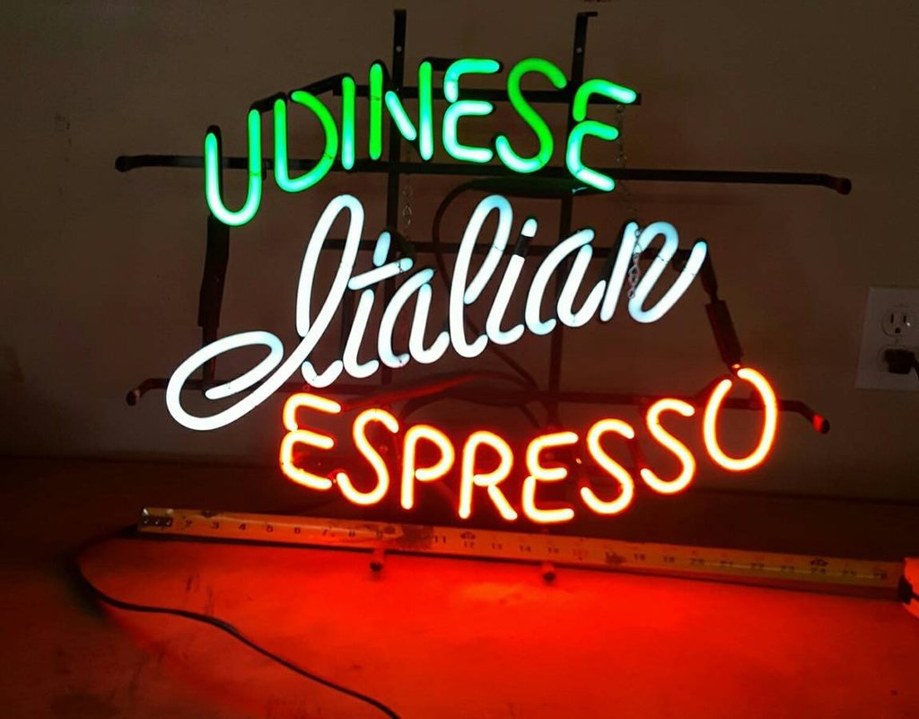 Udinese Italian Espresso Neon Sign Neon Light