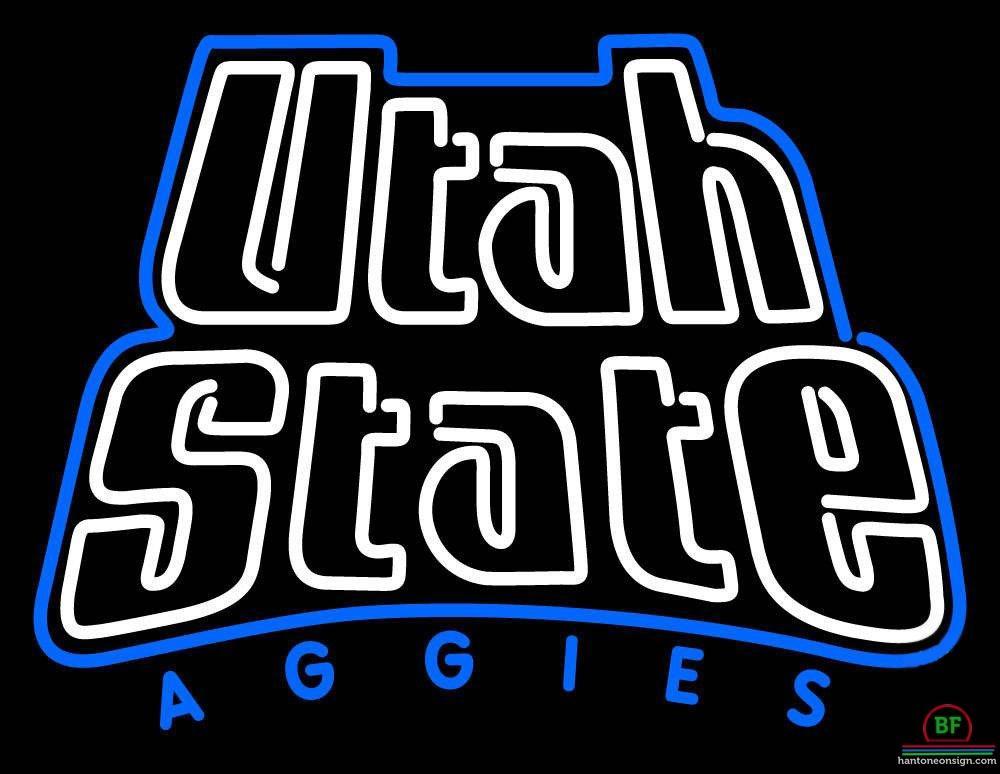 Utah State Aggies Neon Sign NCAA Teams Neon Light