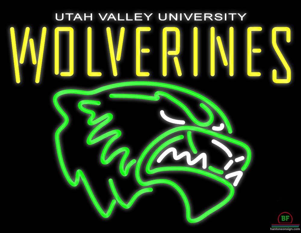 Utah Valley Wolverines- Neon Sign NCAA Teams Neon Light