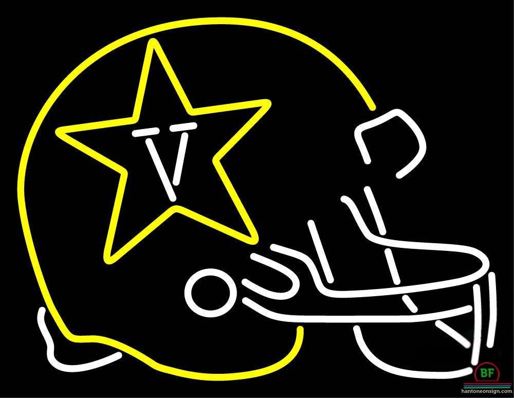 Vanderbilt Commodores Helmet Neon Sign NCAA Teams Neon Light