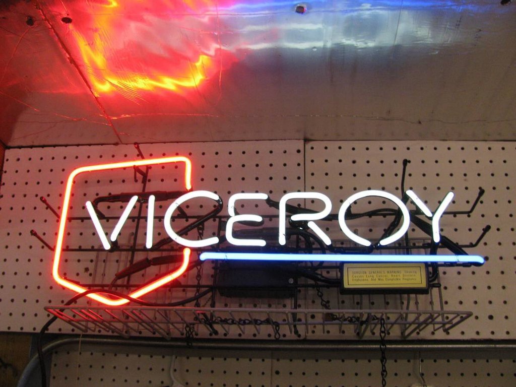 Viceroy Cigarettes Neon Sign Neon Light