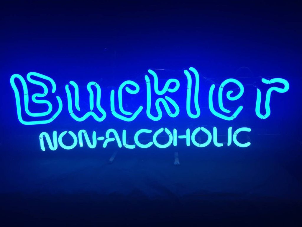 Vintage Buckler Non Alcoholic Neon Sign Neon Light