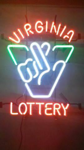 Virginia Lottery Neon Sign Neon Light