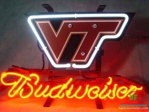 Virginia Tech Hokies Neon Sign NCAA Teams Neon Light
