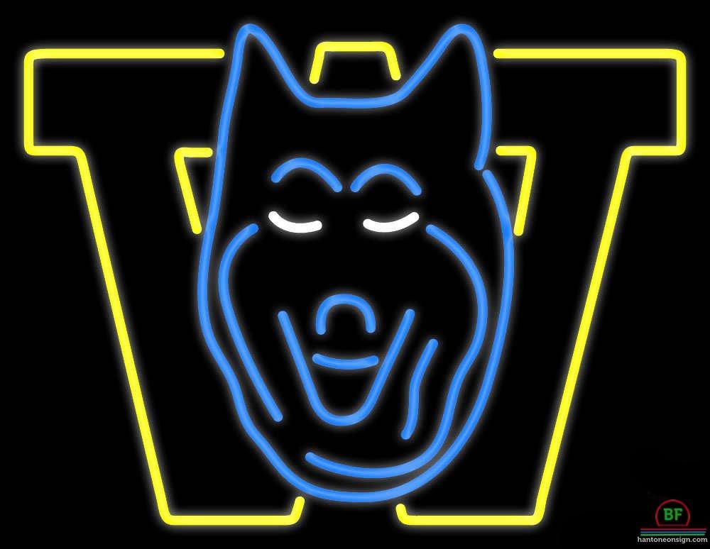 Washington Huskies Neon Sign NCAA Teams Neon Light