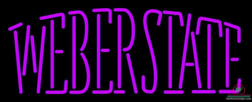 Weber State Wildcats Neon Sign NCAA Teams Neon Light