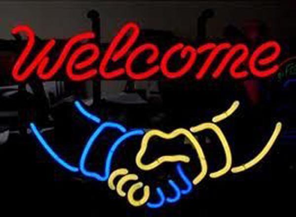 Welcome Neon Sign Bar Sign Neon Light Z1371