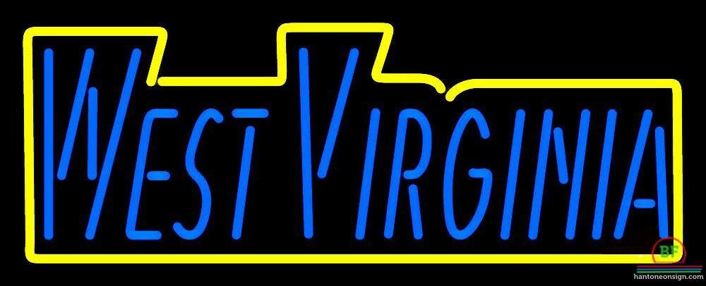 West Virginia Mountaineers Neon Sign NCAA Teams Neon Light