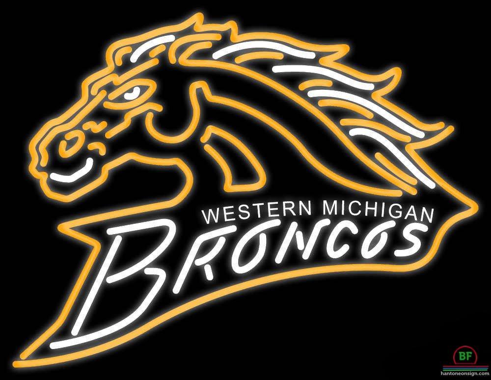 Western Michigan Broncos Neon Sign NCAA Teams Neon Light
