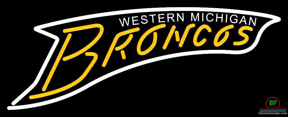 Western Michigan Broncos Neon Sign NCAA Teams Neon Light