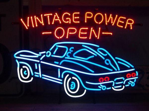 Wintage Power Open Neon Sign Neon Light