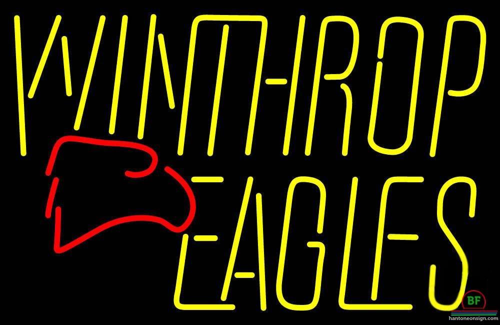 Winthrop Eagles Neon Sign NCAA Teams Neon Light