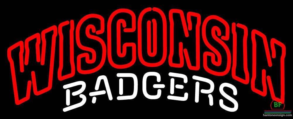 Wisconsin Badgers Neon Sign NCAA Teams Neon Light