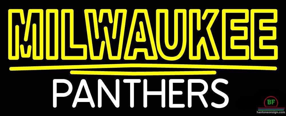 Wisconsin Milwaukee Panthers Neon Sign NCAA Teams Neon Light