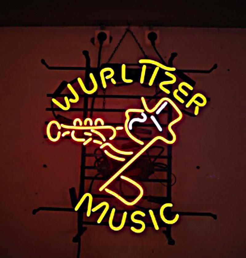 Wurlitzer Music Neon Sign