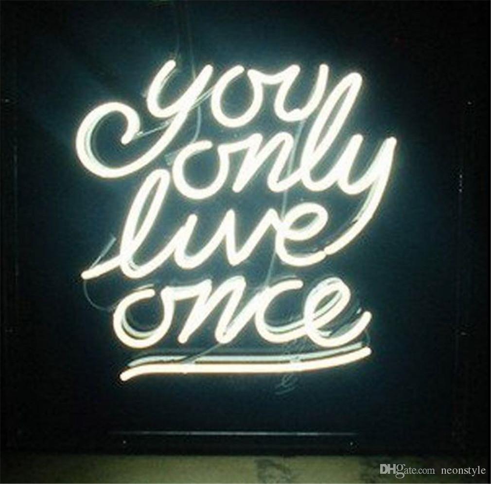 You Only Love Me Once Neon Sign Bar Sign Neon Light Z1377