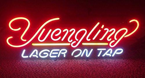 Yuengling Lager On Tap Neon Sign Bar Sign Neon Light