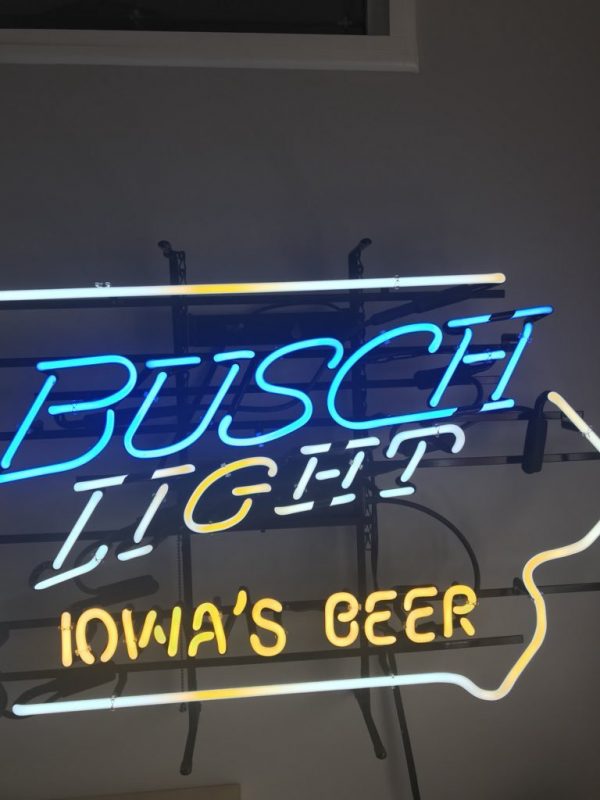 Busch Light Iowa’s Beer Neon Sign Tube Neon Light DIY Neon Signs