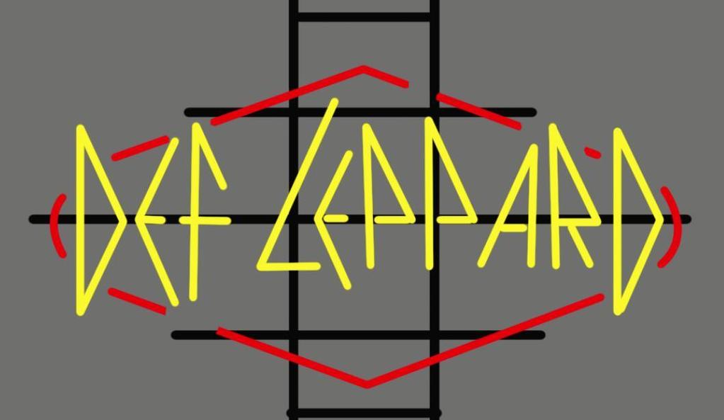 Def Leppard Neon Sign Neon Light
