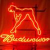 Budweiser Girl Neon Sign