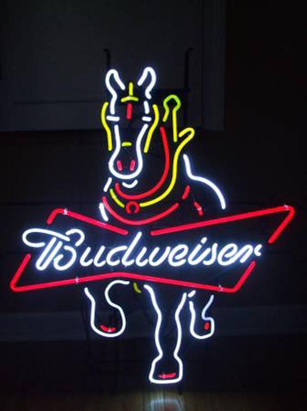 Budweiser Horser Neon Sign Bar Sign Neon Light