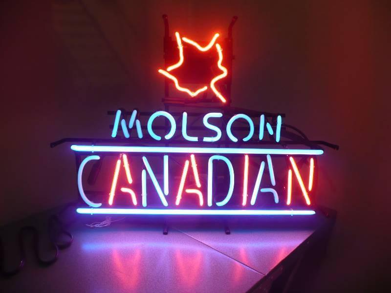 Molson Canadian Neon Sign