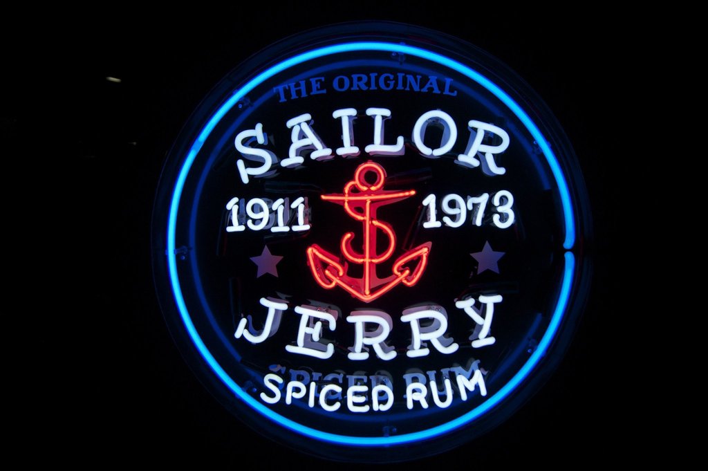 Tattoo Sailor Jerry Neon Sign Bar Sign Neon Light Z1258