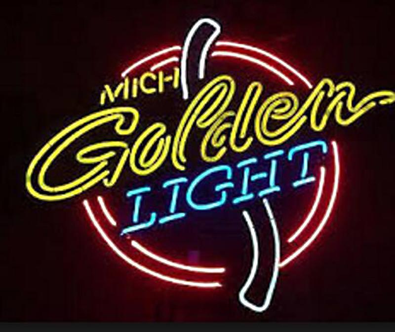 Mich Golden Light Neon Sign Bar Sign Neon Light Z1295