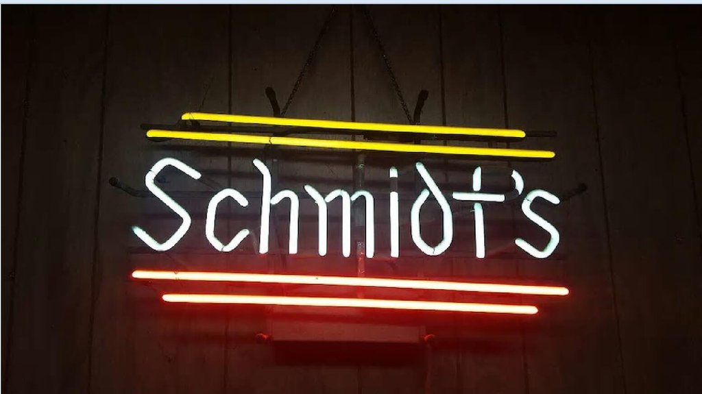 Schmidt's Beer Logo 17"x14" Neon Sign Lamp Light Glass Handmade With Dimmer 