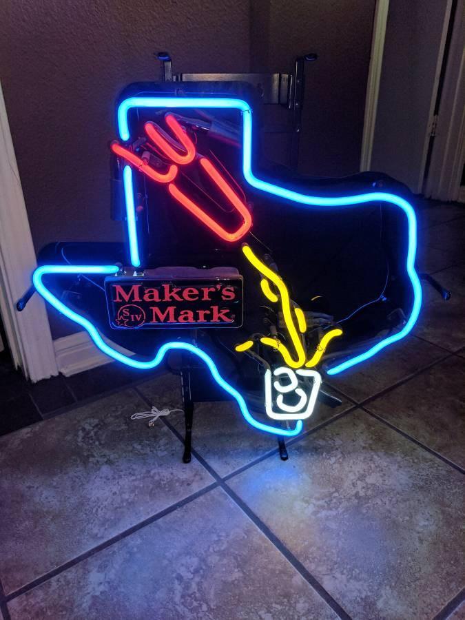 Makers Mark Neon Sign Neon Light