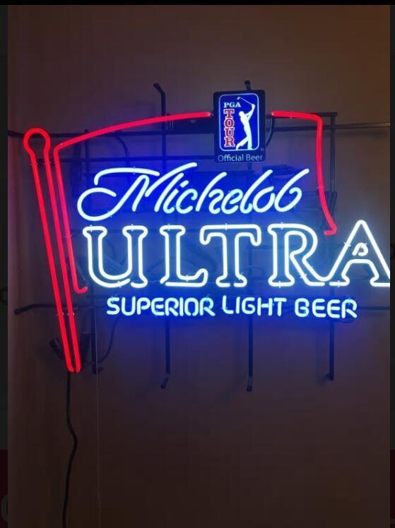 Michelob Ultra PGA Tour Neon Sign Tube Neon Light - DIY