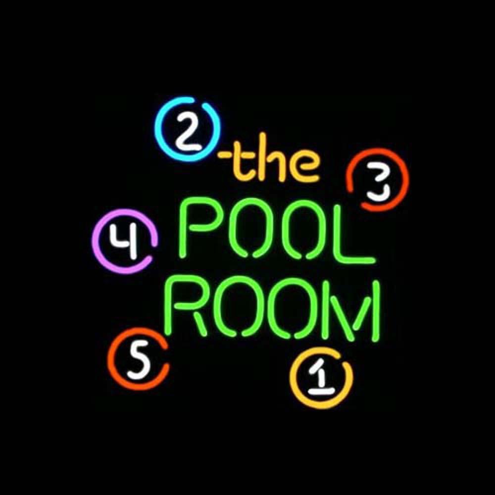 The Pool Room Neon Sign