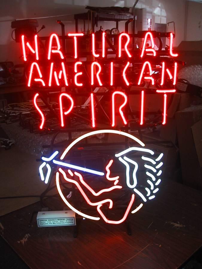 Natural American Spirit Neon Sign Neon Light