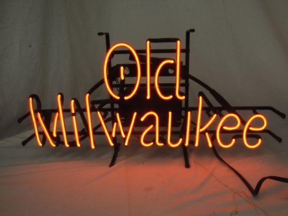 Old Milwaukee Beer Neon Sign Neon Light