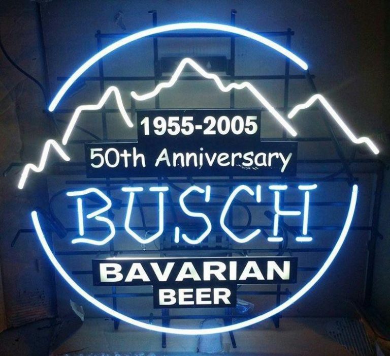 Busch Bavarian Beer Neon Sign Real Neon Light DIY Neon Signs Custom
