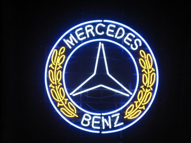 Mercedes Benz Neon Sign Bar Sign Neon Light