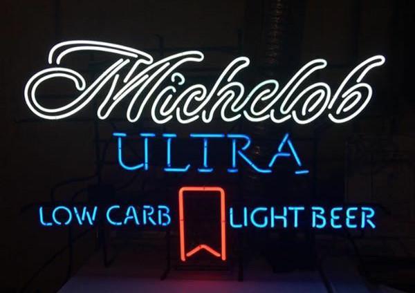 Michelob Ultra Low carb Neon Sign Bar Sign Neon Light