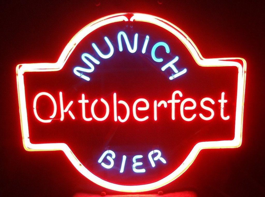 Munich Oktoberfest Bier Neon Sign Bar Sign Neon Light