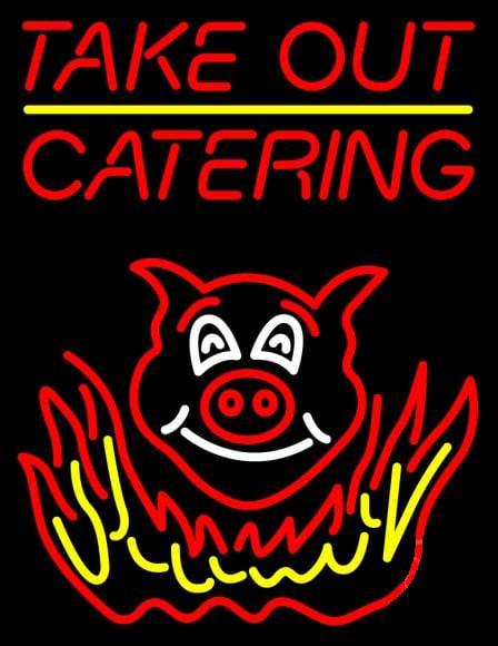 Take Out Catering Neon Sign Bar Sign Neon Light