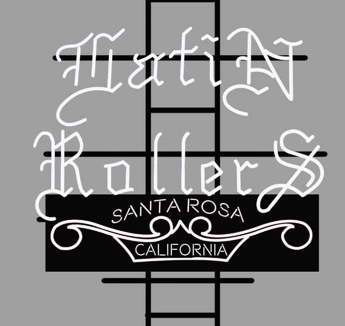 Latin Rollers Santa Rosa Califonia Neon Sign Neon Light