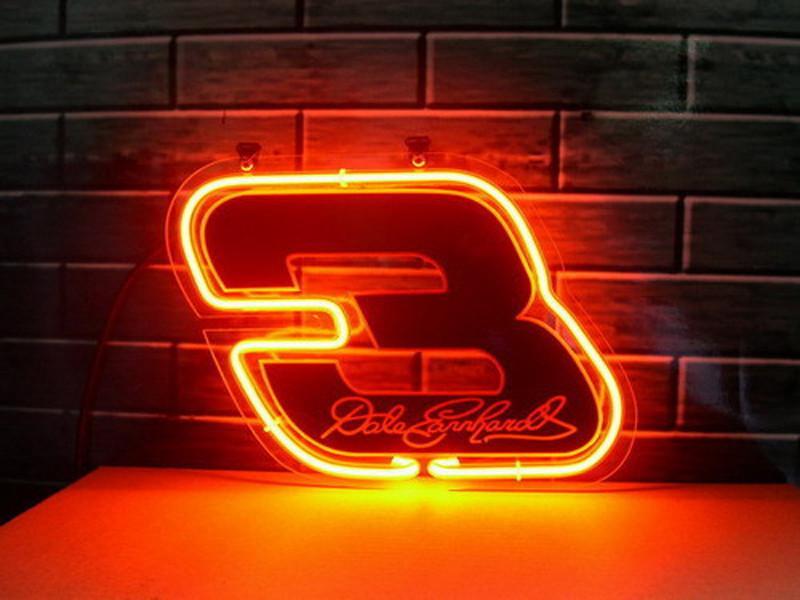 Nascar #3 Dale Neon Sign