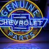 Chevrolet Genuine Parts Neon Sign