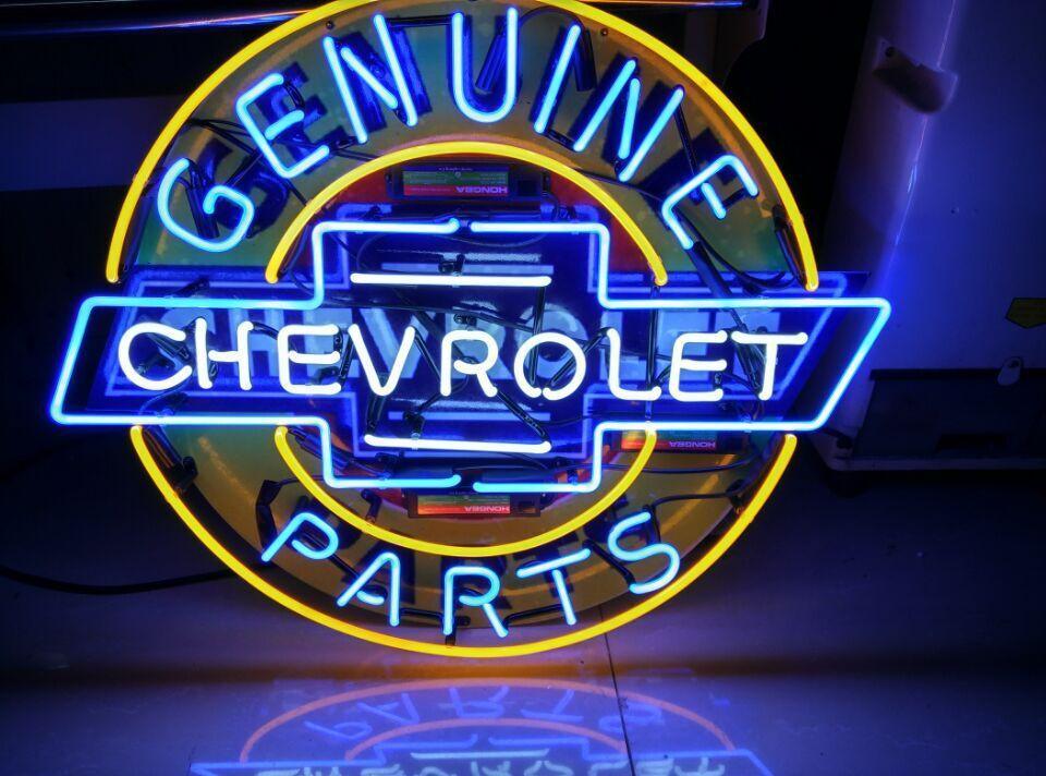 Chevrolet Genuine Parts Neon Sign