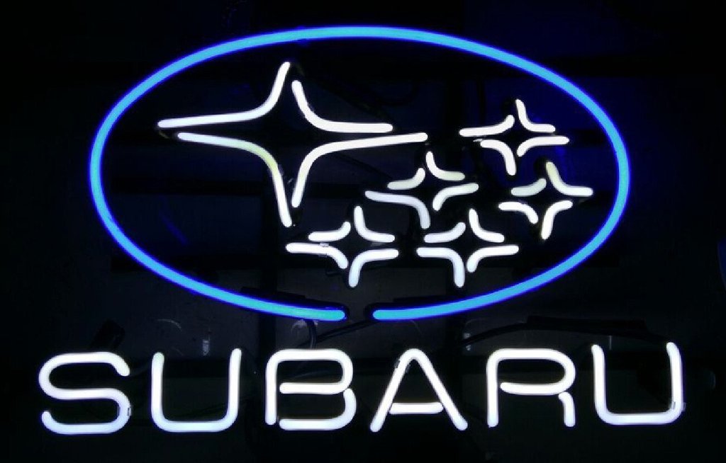 Subaru Neon Sign