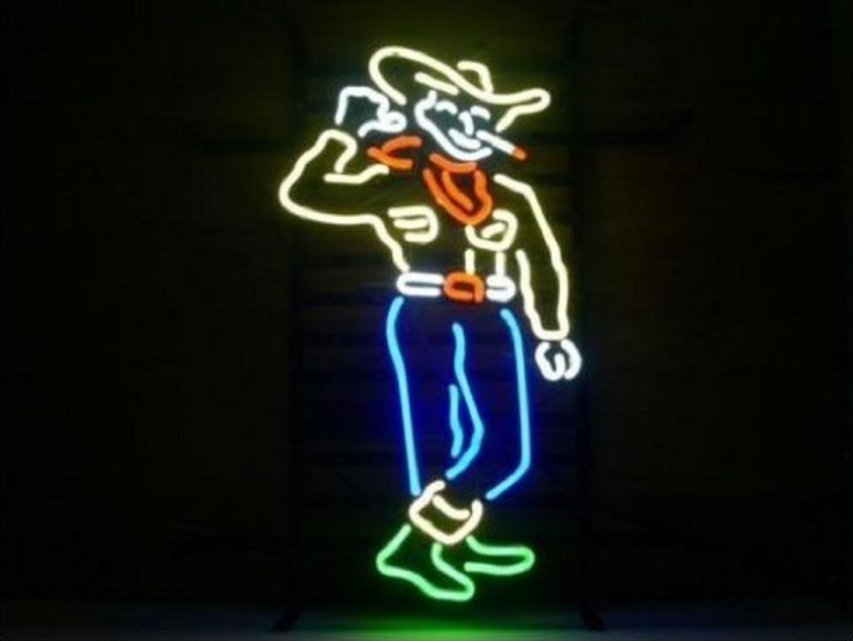 Las Vegas Cowboy Neon Sign – DIY Neon Signs – Custom Neon Signs USA