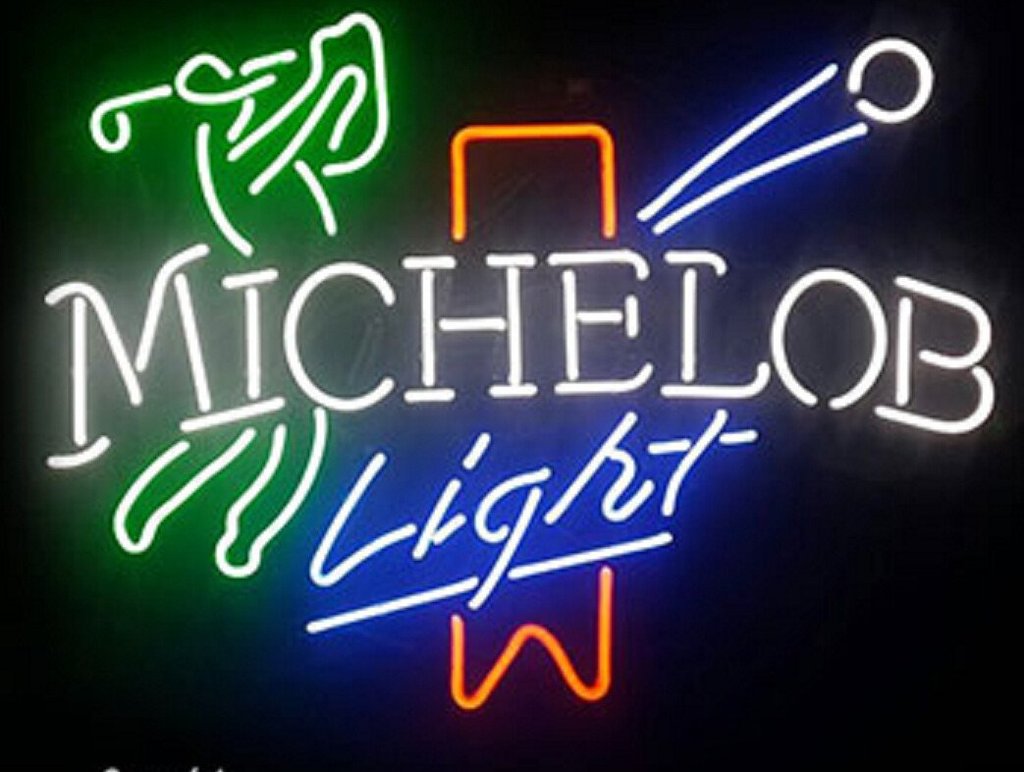 Michelob Light Golf Neon Sign