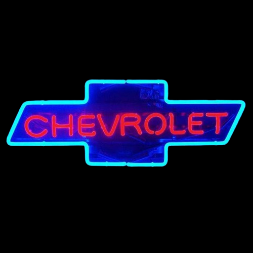 Chevrolet Auto Car Neon Sign