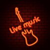 Live Music Neon Sign