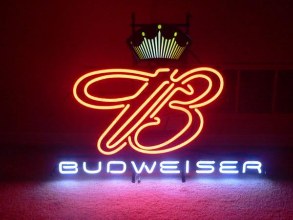 Budweiser King of Beer Neon Sign
